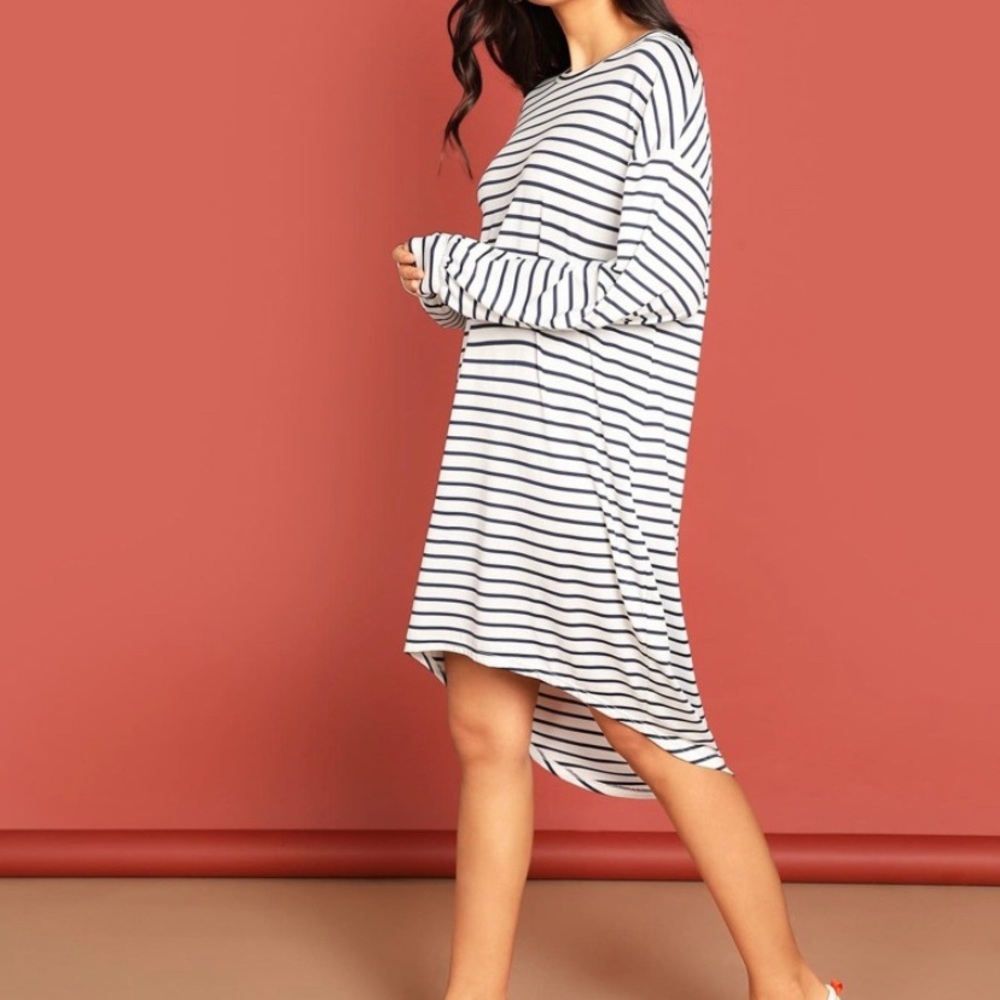 NWOT Striped Tshirt Dress